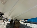 New antifoul cleaned and polished 19th June